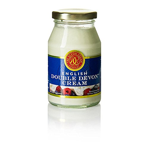 Preisvergleich Produktbild Englische Double Devon Cream, feste Creme, 48% Fett, 170 g