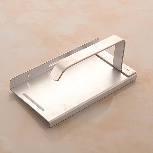 Aothpher Wand-Toilettenpapierhalter Telefonborad,Edelstahl rostfrei,glanzpoliert,Chrom und Antirutsch - 5