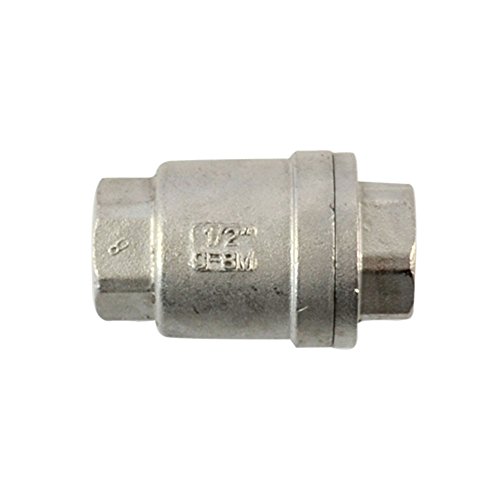1/2″ Rückschlagventil Ventil IG WOG 1000 Rückschlag Edelstahl SS316 CF8M BSPT - 2