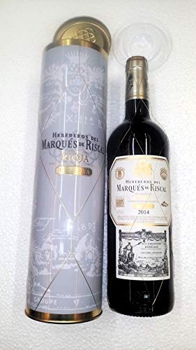 Marqués de Riscal Reserva 2014 avec son étui vin rouge