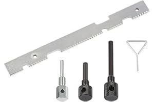 KOOLEVER 5pcs Timing Tool Set for Ford, Engine Camshaft Timing Locking Setting Alignment Tool Set Kit for Ford Fiesta Focus Mazda Volvo Essential Engine Chain Timing Tools