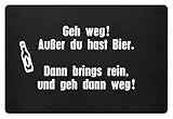 leuchtendes bier langlebiger Aufdruck, dessen Farben auch nach mehreren Wäschen noch schön und kräftig leuchten