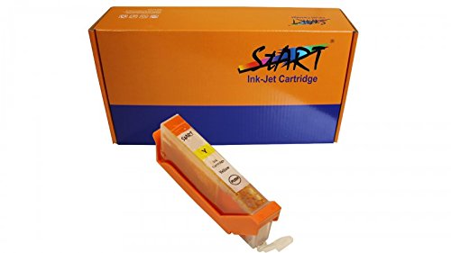 Start – 5 XL Ersatz Chip Patronen kompatibel zu Canon PGI-570 PGBK XL Schwarz, CLI-571BK XL Foto-Schwarz, CLI-571C XL Cyan, CLI-571M XL Magenta, CLI-571Y XL Gelb - 6