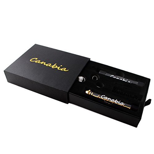 Canabia Twister Glas Blunt mit Filter – Premium Set – Vaporizer Cannabis Pur Pfeife – Haschisch Pfeife – inkl. 2 Glas Röhrchen + Filter + Schutzkappen – perfekt für Unterwegs – Kräuter und Tabak Pfeife – Twisty Glass Blunt - 4