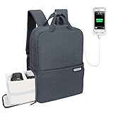 【Beste Serviceleistungen】Dreijährige Garantie, bei dem jederzeit ein Austausch des Produktes bei Problemen vorgenommen wird;20 Jahre Berufserfahrung mit mehr als 1000 Angestellte, die sich auf Fotoausrüstung spezialisiert haben;Zusätzliches Geschenk:Regenschutz+Vorhängeschloß am Reissverschluss anbringbar.