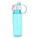 Produktbild 600ml Tragbar Wasser Trinken Sprühen Beschlagen Nebel Trinken Flasche für Studenten Office Worker Outdoor Sports Reisen Wandern Radfahren Blau