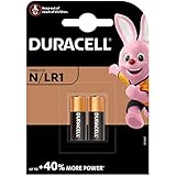 Duracell Lot de 4 Piles alcalines Type N LR1 Mn9100 Idéal pour Micron Fox