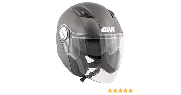 GIVI HPS – Casco jet x07 C Comfort, Nero, Taglia 40 : Amazon.it: Auto e Moto