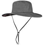 VBIGER Chapeau Soleil Pliable Militaire Chapeau de Pêche Séchage Rapide Cap Port