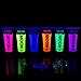 Moon Glow - Intense Neon UV Face & Body Paint - 12ml Set of 6 - includes UV Keyring