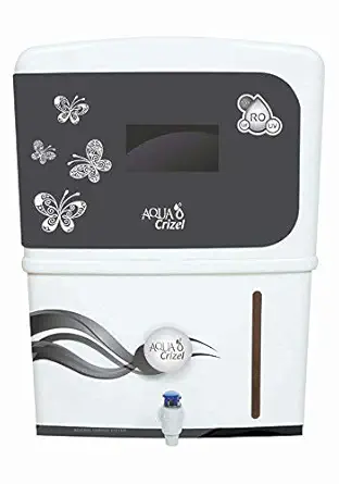 The Water Quality Enterprise Aqua Crizel RO, UV, UF, TDS Controller - 15 L of Storage Capacity (Grey)