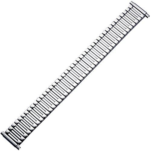 Uhrenarmband 18mm Metall silber flexibel - glanzpoliertes Zugband - Flexband aus Edelstahl - Marburger Ascoflex Uhrband - Teleskopanstoß 16mm - 22mm - Marburger Uhrenarmbänder seit 1945 Uhrenarmband 18mm Metall silber flexibel - glanzpoliertes Zugband - Flexband aus Edelstahl - Marburger Ascoflex Uhrband - Teleskopanstoß 16mm - 22mm - Marburger Uhrenarmbänder seit 1945