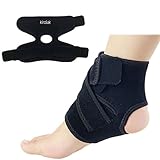 Tobillo Ajustable Brace Pie Apoyo, Kirolak transpirable tobillo compresión Wrap, tobillera, tobillo apoyo para entrenamiento deportivo y lesiones rehabilitación