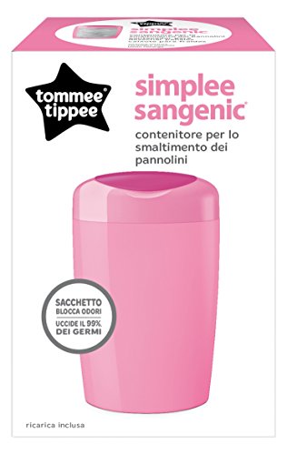 Tommee Tippee 87003001 Simplee of Nappy Disposal System pink