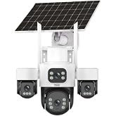 INOX X14 4 Kameralı &Ccedil;ift G&uuml;neş Enerjili 3+3+3+3Mp Solar Kamera E-Sim