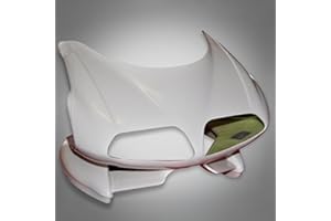 DR418MS Ricambi Weiss Fairing Compatible with CAGIVA 125 MITO EVO Strada GFK Upper Panel