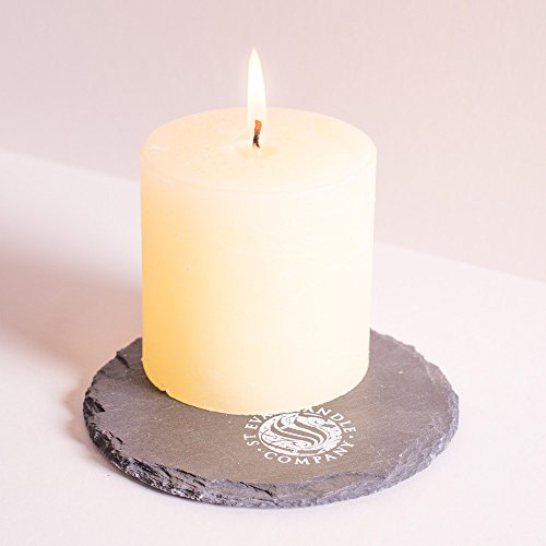 St Eval Victorian Herb Pillar Candle (Bay and Rosemary)