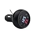 Produktbild Jooks 3 in 1 Auto Zigarettenanzünder Multifunktion LED Digital Voltmeter Tester Thermometer Temperaturtester USB Auto Ladegerät für iPhone Android Smartphones Tablets