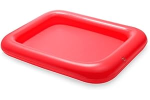 Import Tool Vassoio Porta vivande Gonfiabile da Piscina Blu o Rosso