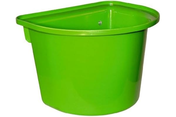 KERBL Mangeoire Amovible pour Cheval Vert Clair 12 L