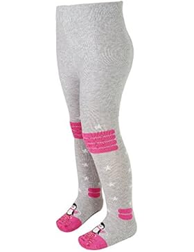 maximo Baby-Mädchen Strumpfhose Rutsch-und Krabbelstrumpfhose Pinguine