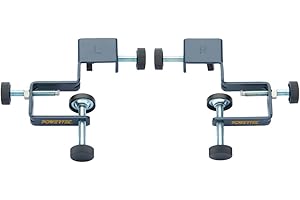 POWERTEC 71181 Drawer Front Installation Clamps | Cabinet Hardware Jig | Drawer Jig for Easy and Fast Drawer Front Panel Installation