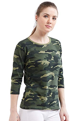 Cotton Camouflage Army Military Print 