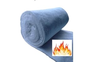 GENERICO Isolamento Lana Fibra Ceramica Isolante Alta temperatura Ignifugo