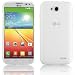 Produktbild LG L90 Silikonhülle in HALB DURCHSICHTIG von Cadorabo - X-Line Design TPU Schutzhülle für LG L90 – Handyhülle Bumper Case Backcover in HALB TRANSPARENT