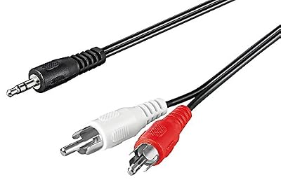 Goodbay Valueline CABLE-458/5 Câble Stéréo Jack 3,5mm Male/2 RCA Males