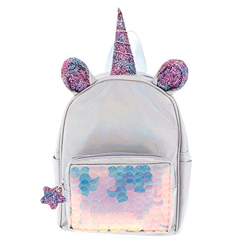 claire's unicorn reversible sequin mini backpack Personalised suite for season Claire's Club Reversible Sequins Unicorn