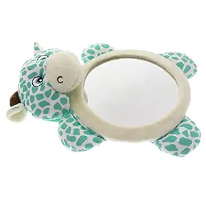 Unique Soft Cow Framed Baby Car Mirror, Kids Car Seat Mirror Rear Facing Mirrors Baby Car Safty Mirror Clear View Baby