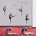 Produktbild Große Größe 150X65 Cm Liebe Ballett Tanzen Ballett Mädchen Wohnungen Wandkunst Aufkleber, Ballett Figuren Aufkleber