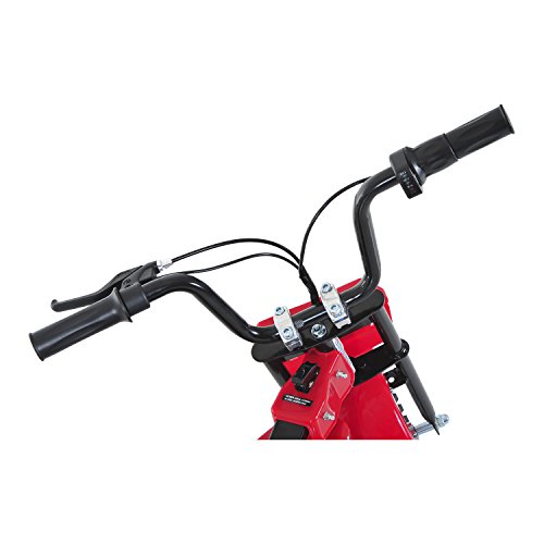 Homcom® Homcom® Kinder Motorrad Elektromotorrad Kinderfahrzeug Kindermotorrad mit Gasgriff 21km/h 250/350W rot (Modell1/ 250W)