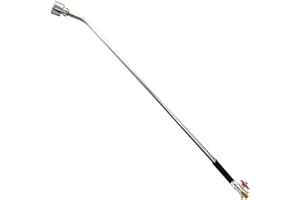 Gro Garden Products 90cm Long Watering Lance - Original Geka Aluminium Lance for Garden or Hanging Baskets - Hose Wand Watering Lance - Long Handled Hose Sprayer - Hanging Basket Watering Device