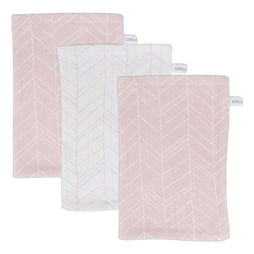 Preisvergleich Produktbild Little Dutch 2931 Waschlappen 3er Set peach leaves