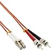 Produktbild InLine LWL Duplex Kabel, LC/ST, 10m