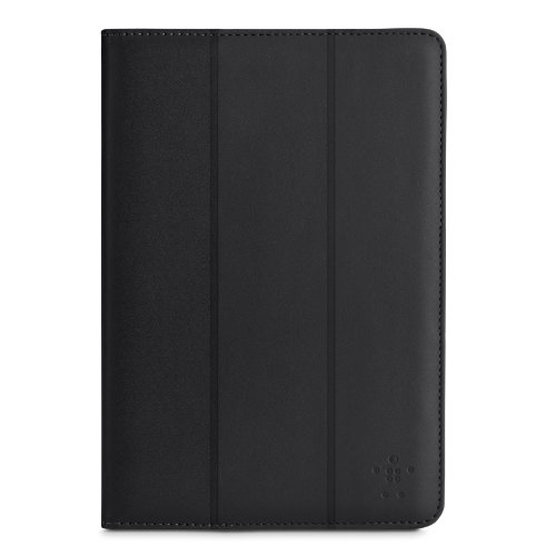 Belkin Tri-Fold Folio mit Magnetverschluss, Auto-wake für Samsung Galaxy Tab 4 bis 10,1 Zoll schwarz