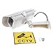 Produktbild SODIAL(R) Imitation CCTV ueberwachungskamera fuer externe oder interne LED blinkt Ir (Fake) mit Solarkollektor