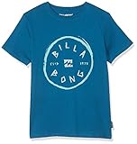  BILLABONG ROTOHAND SS Boy Camiseta, Azul (Royal 528), años (Tamaño del Fabricante:14) para Niños
