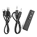 Produktbild TAOHOU ZF-350 Stiftclip Bluetooth 4.0 Audioempfnger 3,5-mm-Aux-Eingang Wireless Adapter Schwarz