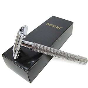 WEISHI Safety Razor Double Edge Nostalgic Butterfly Open Razor - Image 2