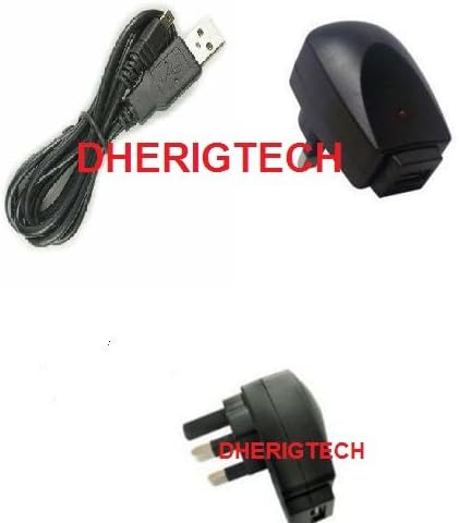 Wall Charger and USB Cable for PANASONIC LUMIX DMC-TZ60, DMC-TZ61 DIGITAL CAMERA