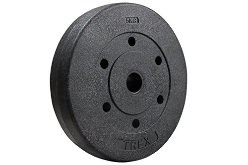 Trex Hantelset Lang-, Curl- und Kurzhantelstange mit Gewichten 50kg bis 160kg zur Wahl - 3