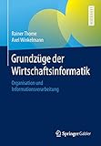 Grundzüge der Wirtschaftsinformatik: Organisation und Informationsverarbeitung by Rainer Thome, Axel Winkelmann
