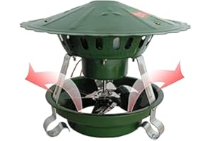 SSCYHT Ventilatore per Camino per Canna Fumaria Rotonda 20 Cm 200 Mm Aspiratore per Camino Induttore di Tiraggio del Camino Aspiratore per Camino