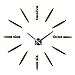 Produktbild HONGYUANZHANG Echten Metall Acryl Spiegel Wand Uhr Watch Uhren Dekoration Nadel Quarz Aufkleber Schokolade 47 Zoll