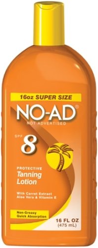 NO-AD: Sunscreen Lotion SPF 8, 16 oz