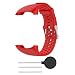Produktbild KOBWA Polar M400/ M430 GPS-Laufuhr Uhrenarmband, Polar M400/ M430 Laufuhr Silikon Armband Zubehör Weich Silikon Gummi Ersatz Uhrenarmband Armband Sport Armband