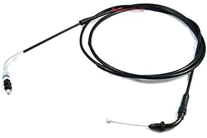 ROLLER KLINIK Gaszug Bowdenzug 2006mm für China Roller 4T 50, 125, 150 200 ccm Motoer GY6-50 139QMA/B ZNEN REX BENZHOU TAIZHOU CASABIKE Retro China Roller und viele Motorroller modelle